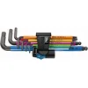 Wera Set imbus ključeva 9 komada Hex-Plus Multicolour HF 1 BlackLaser 950/9 05022210001