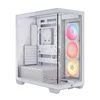 Corsair Midi Tower 3500X LXR LINK TG PC ohišje, belo