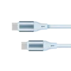 shumee USB Type C - USB Type C kabel 100 W 1 m silikonsko moder Kruger&Matz Basic