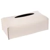 Pinetti Usnjena prevleka za papirnate robčke, kremna 24,7 x 12 x 7,5 cm