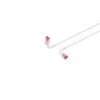 fleksibilen omrežni kabel RJ45 CAT6A U/FTP 0,5 m bel FLEX-ANGLE, LV-6AFTP-FLEX-ANGLE-005W