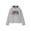 MANGO KIDS Majica LONDON antracit/robida/bela