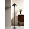 Podna lampa Fulya, Crna