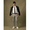 Sinsay - Slim fit pantalone sa dodatkom viskoze - svetlo siva