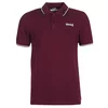 Lonsdale Polo majice kratki rokavi LION Rdeča