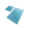 Lessentiel Maison Kupatilski otirač Wave, 2 komada, Plavi