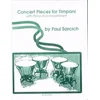 SARCICH:CONCERT PIECES FOR TIMPANI WITH PIANO ACC.
