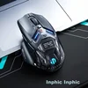 Inphic Bežični miš, 2.4GHz, Bluetooth, Crni