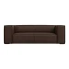 Temno rjava usnjena zofa 212 cm Madame - Windsor & Co Sofas