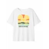 Vero Moda Ženska majica Dina, Bela