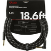 Fender Deluxe Series Instrument Cable S/A 5,5 m Black Tweed