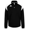 Otroški pulover Kappa LOVATO Black/White 8Y