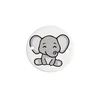 Otroški obliž ELEPHANT - SET 2 - d. 2,6cm - svetlo siva