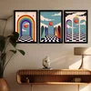 Wallity Dekorativna slika 3p3752softct-012, 38x53cm, 3 dela