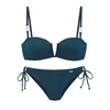 BUFFALO Bikini cijansko modra