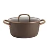 Lonec za kuhanje MILANO 24 cm, 4,7 l, rjava, keramična površina, ZWILLING