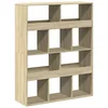 Sobna pregrada boja hrasta 100x33x125,5 cm konstruirano drvo