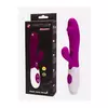 Pretty Love Snappy silikonski vibrator sa dodatkom za klitoris D00681