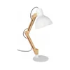 Stona lampa 1xE27/40W/230V bela