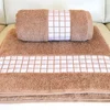 Peškir Squares 70x130cm-braon