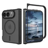 Hibridni ovitek PureFrost MagSafe za iPhone Duo - frosted black