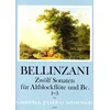 BELLINZANI:12 SONATEN FUR ALTBLOCKFLOTEN UND B. 1-3
