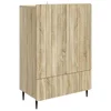 Kreveta Hrast sonoma 66 x 34,5 x 97 cm Konstruirano drvo