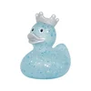 Lilalu Patkica - Glitter With Crown Blue - Rubber Duck