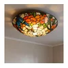 Brilagi - Tiffany vitražna plafonska lampa JUNGLE 2xE27/60W/230V prečnik 40 cm