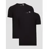 Levis Majice s kratkimi rokavi SLIM 2PK CREWNECK 1 Črna