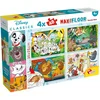 Slagalica Lisciani 4x48pcs MaxiFloor Disney Classic 2u1 složi i oboji 91737