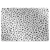 Decormat Podloga za stol Black triangles 120x90 cm 15 cm