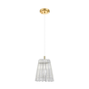 Zuma Line P0547-01H-F9AC - Luster na sajli BACH 1xE14/40W/230V zlatni