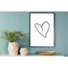 Venture Design Poster Heart 21x30 cm Bela