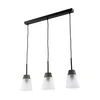 Jupiter 1683 - Luster na sajli DOMINO 3xE27/60W/230V bela