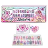 Set 20 stikera za nokte sa dodacima - leptiri ( 1043824 )