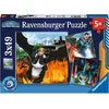 Ravensburger Puzzle - Kako izuriti svojega zmaja Devet kraljestev 3x49 kosov