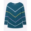 SHEEGO Pulover opal/svetlo modra/zelena/svetlo lila