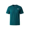 THE NORTH FACE Majica EVOLUTION SIMPLE DOME petrol / bela