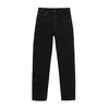 Pull&Bear Kavbojke črn denim