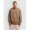 RVCA Dalas Tiger Palm Crew Sweater wood