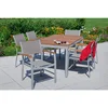 Gardenson Vrtna Garnitura Naxos, 7-Delno, Siva, Aluminij