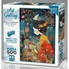 KS Games - Puzzle Ženska v rdečem kimonu - 500 kosov