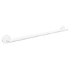 X-ROUND WHITE držalo za brisače 600x65mm, belo mat - Bela - 655x55x65 mm - Sapho - X-ROUND - 24 - Medeninasti - 655 - Nosilec brisač: enoročni - Krožni - 655 - 55 - 65 - According to recommendation - 14