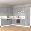 vidaXL Viseča omarica siva sonoma 60x31x40 cm konstruiran les