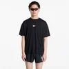 Majice District Vision Short Sleeve Boxy Training Tee Black Flame S