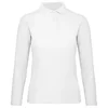 MAJICA DUGI RUKAVI POLO B&C ID.001 LSL/WOMEN 180G BIJELA S