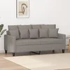 Vidaxl Dvosed taupe 140 cm blago
