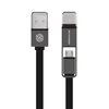 NILLKIN USB Kabl Plus 2u1 (lightning/ micro) 1,2m crni