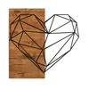 Wallity Zidna dekoracija Heart, 58x58cm